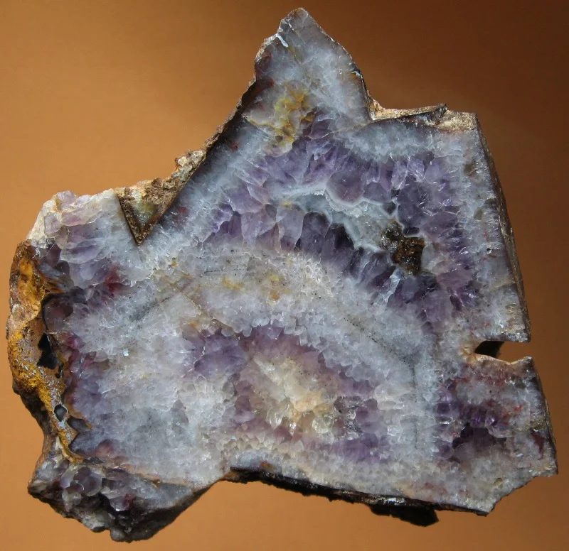Mineral photo of Quartz (var. amethyst) from locality Horní Halže, Czech Republic