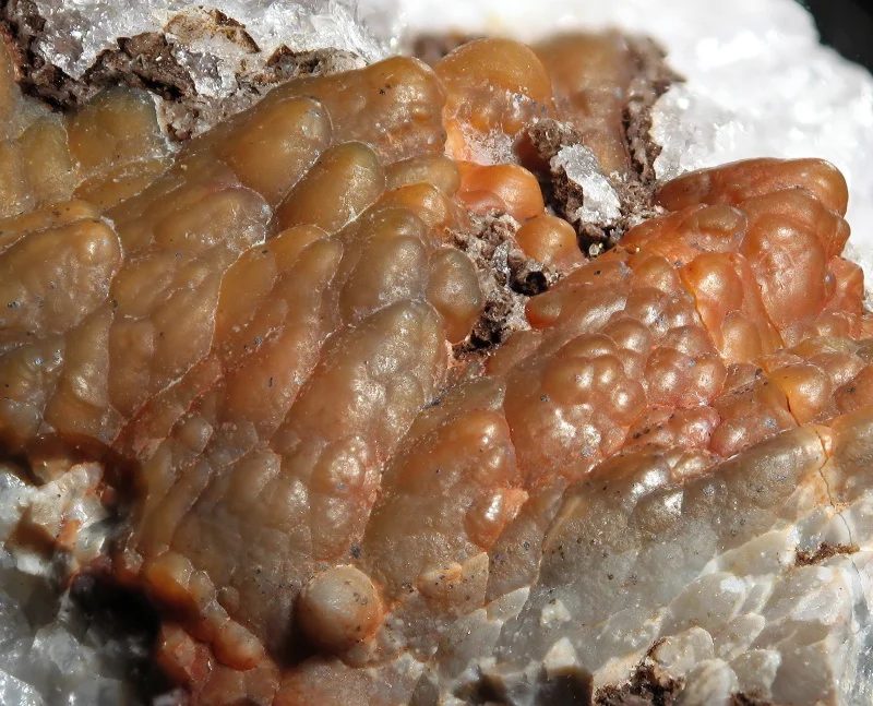 Mineral photo of Quartz (var. chalcedony) from locality Doubravice, Czech Republic