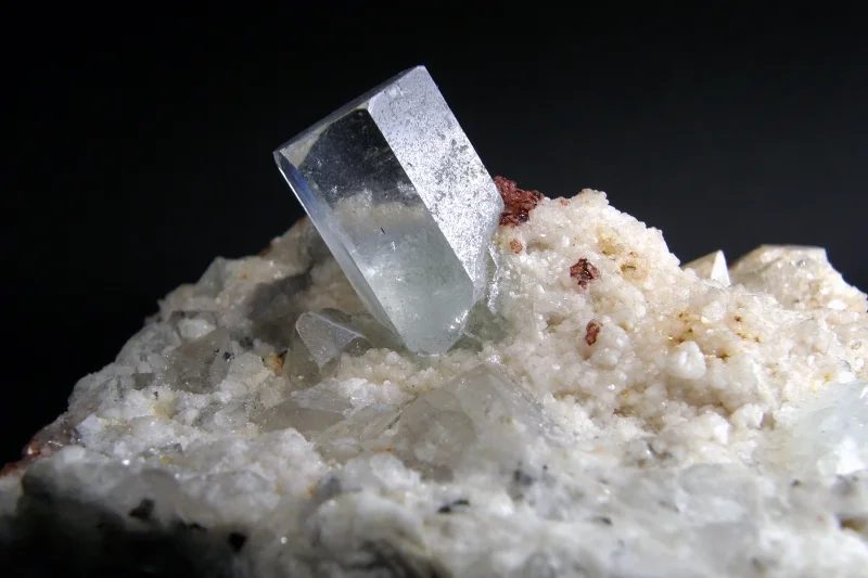 Beryl (var. aquamarine)