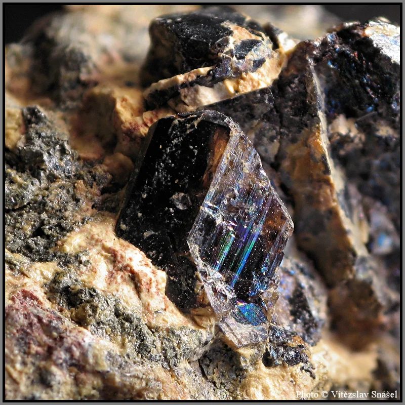 Mineral photo of Cassiterite from locality Hubský peň, Horní Slavkov, Czech Republic