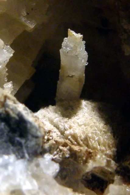 Mineral photo of Cerussite from locality Stříbro, Czech Republic