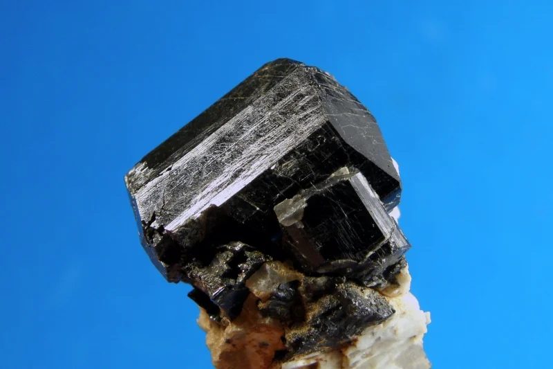 Mineral photo of Schorl from locality Sušice, Czech Republic