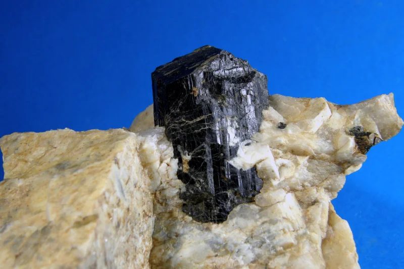 Mineral photo of Schorl from locality Sušice, Czech Republic