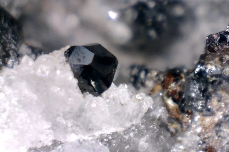Mineral photo of Sphalerite from locality Stříbro, Czech Republic