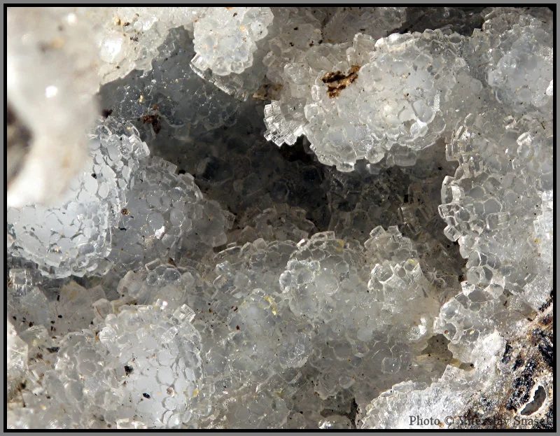 Mineral photo of Thomsonite-(Ca) from locality Pustý vrch, Folknáře, Czech Republic