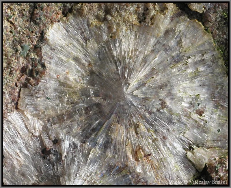 Mineral photo of Wavellite from locality Třenice, Czech Republic