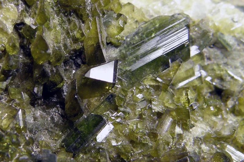 Diopside, Epidote