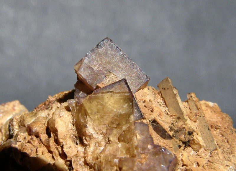 Mineral photo of Fluorite from locality Petlery, Czech Republic
