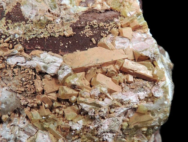 Mineral photo of Ettringite from locality N Chwanning Mine, Kuruman, South Africa