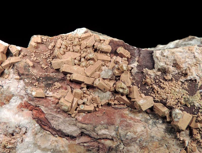 Mineral photo of Ettringite from locality N Chwanning Mine, Kuruman, South Africa