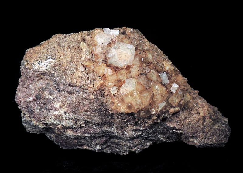 Mineral photo of Fluorite from locality Petlery, Czech Republic