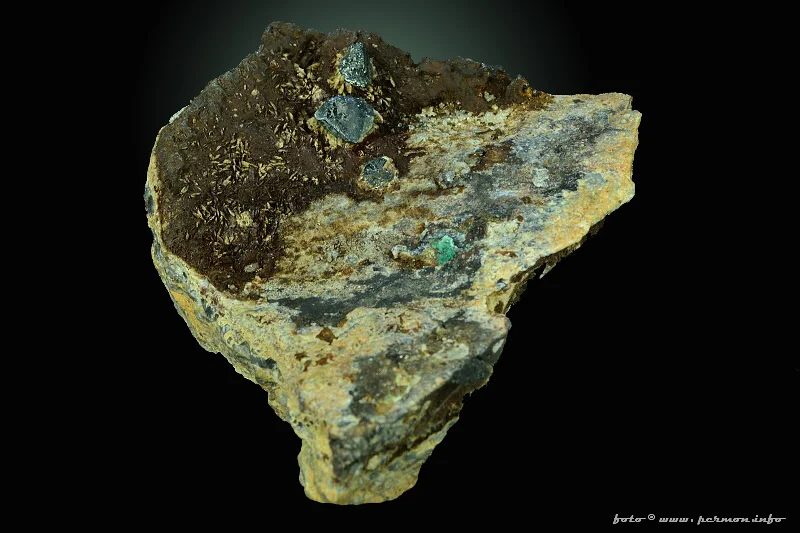 Mineral photo of Tetrahedrite from locality Obecnice, Czech Republic