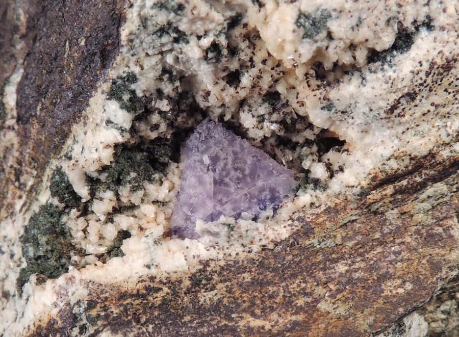 Mineral photo of Fluorite from locality Zlatý Kopec, Czech Republic