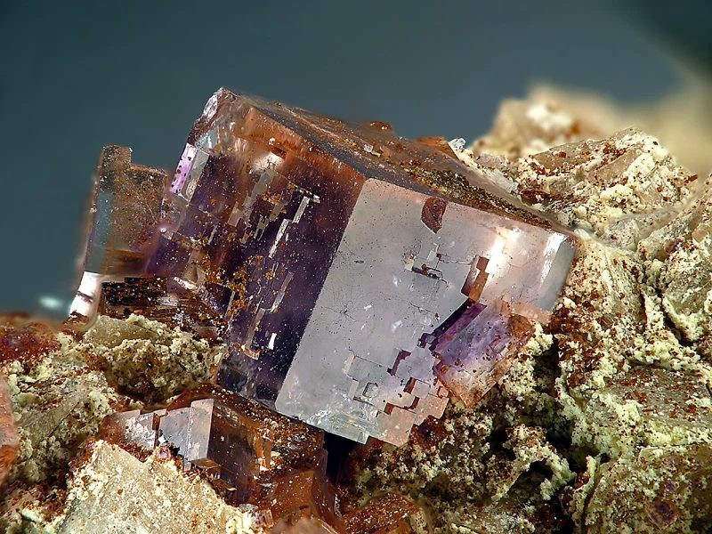 Mineral photo of Fluorite from locality Krupka, Czech Republic