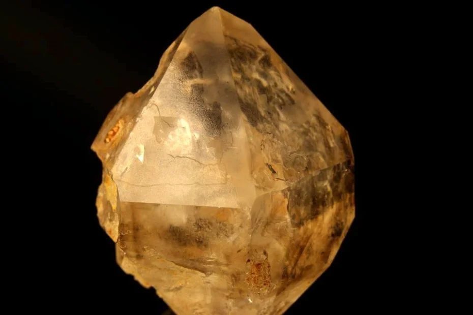 Mineral photo of Quartz (var. smoky) from locality Bory, Czech Republic