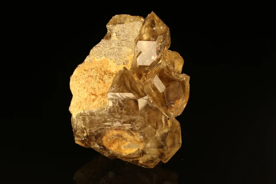 Mineral photo of Quartz (var. smoky) from locality Bory, Czech Republic