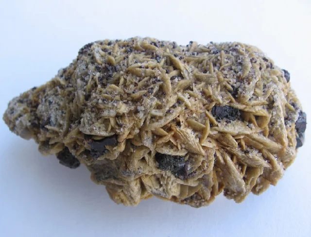 Mineral photo of Siderite, Sphalerite from locality Příbram, Czech Republic