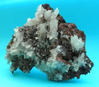 Mineral photo of Aragonite from locality Všechlapy u Teplic, Czech Republic