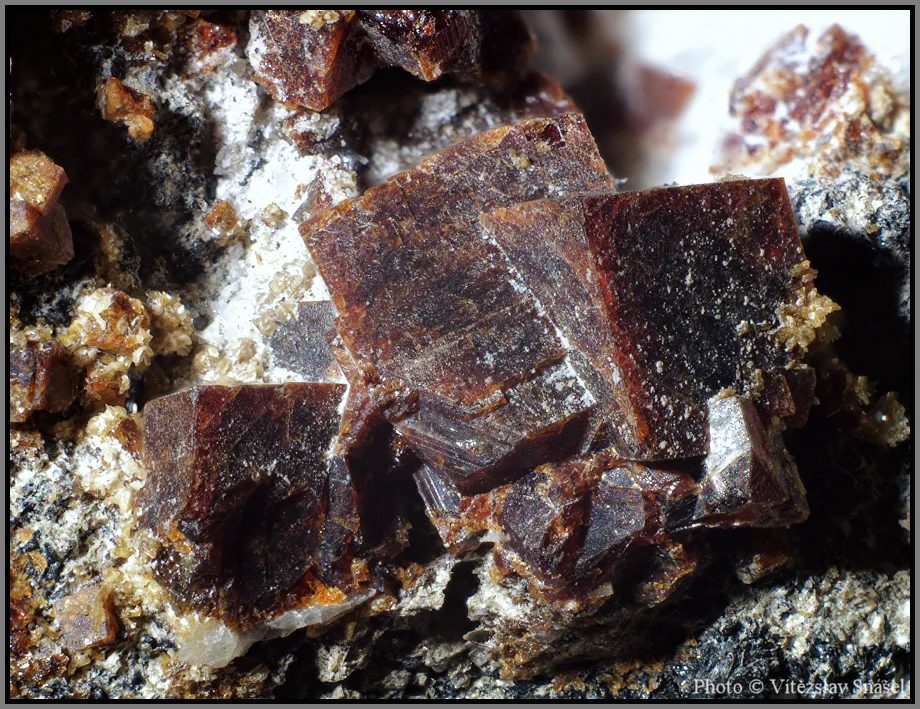 Mineral photo of Chabazite from locality Strzegom, Poland