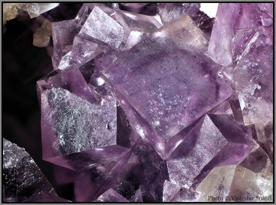Mineral photo of Fluorite from locality št. Barbora, Krupka, Czech Republic