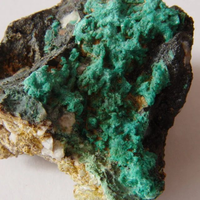 Mineral photo of Euchroite from locality Lubietová, Slovakia