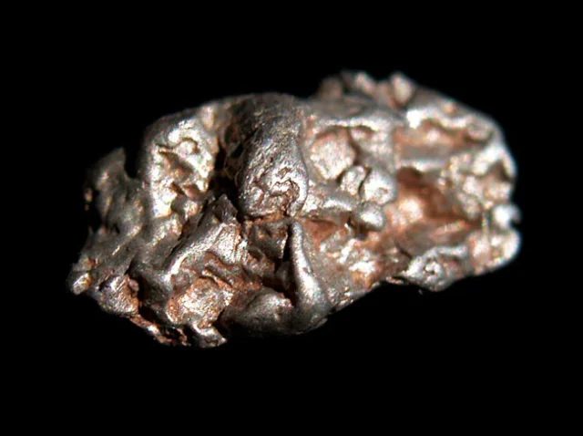 Mineral photo of Platinum from locality Mias, Ural, Russia