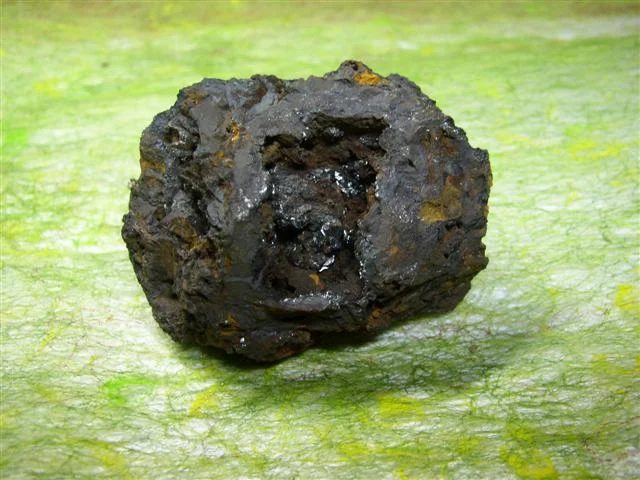 Mineral photo of Pyrolusite from locality Železník, Slovakia