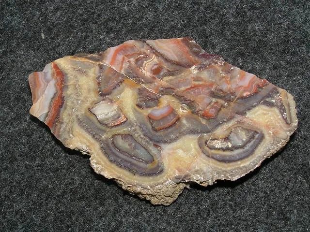 Mineral photo of Agate from locality Černý Potok, Czech Republic