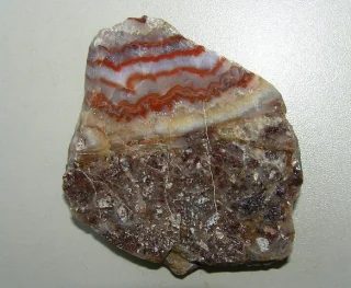Mineral photo of Agate from locality Černý Potok, Czech Republic