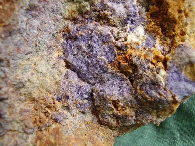 Mineral photo of Fluorite from locality Hora Svatého Šebestiána, Czech Republic