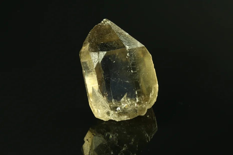 Mineral photo of Quartz (var. smoky) from locality Mt. Blanc Massif, France