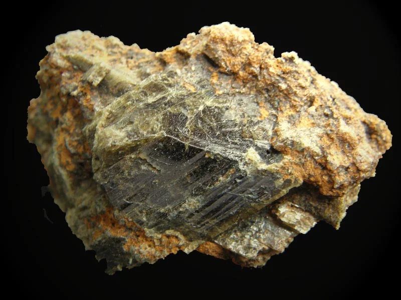Mineral photo of Epidote from locality Žulová, Czech Republic