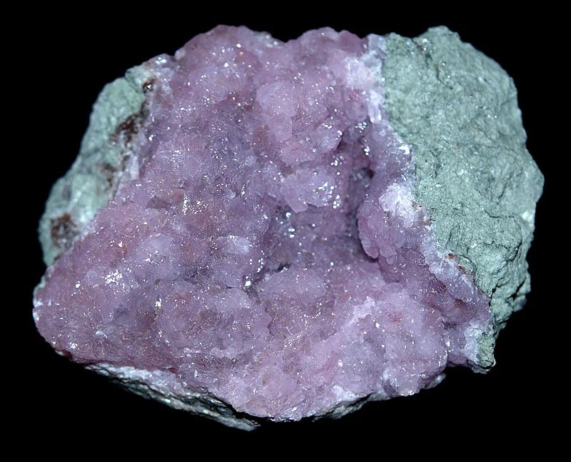 Calcite (var. cobaltoan calcite)