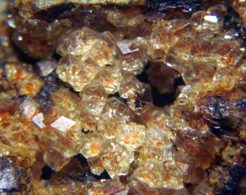 Mineral photo of Paulingite-(Ca) from locality Vinařická hora u Kladna, Czech Republic