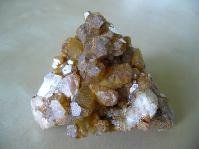 Mineral photo of Calcite from locality Dřínová, Czech Republic