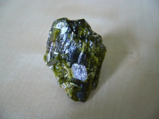 Mineral photo of Epidote from locality Sobotín, Czech Republic