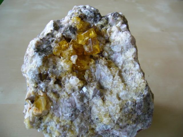 Mineral photo of Fluorite from locality Dřínová, Czech Republic