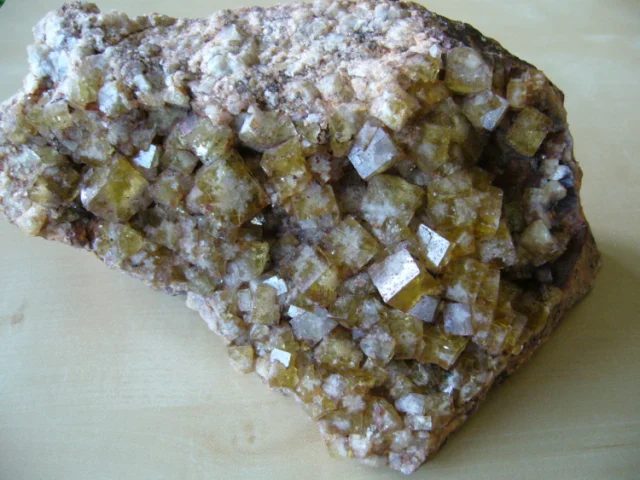 Mineral photo of Fluorite from locality Vrchoslav, Czech Republic