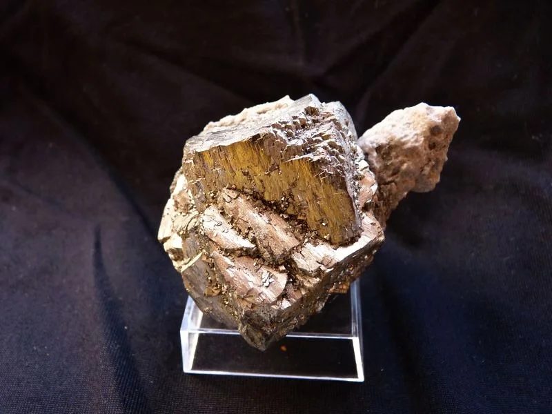 Mineral photo of Pyrite from locality Štramberk, Czech Republic