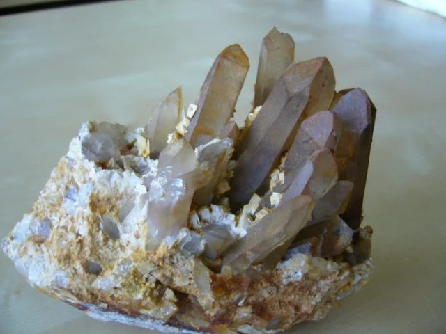 Mineral photo of Quartz from locality Horní Rozmyšl, Czech Republic