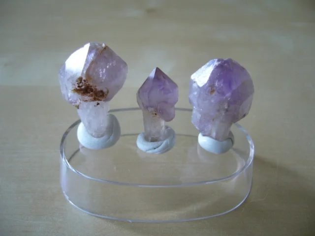 Mineral photo of Quartz (var. amethyst) from locality Nové Veselí, Czech Republic