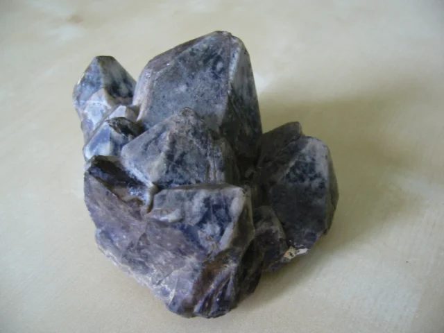 Mineral photo of Quartz (var. amethyst) from locality Bochovice, Czech Republic