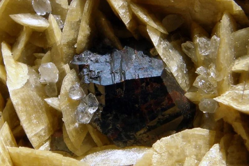 Mineral photo of Sphalerite from locality Příbram, Czech Republic