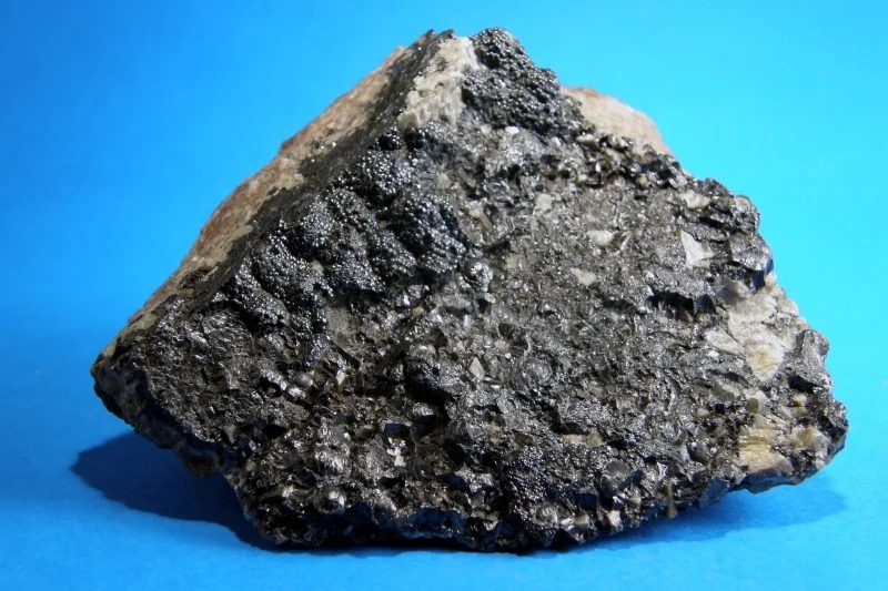 Mineral photo of Uraninite from locality Příbram, Czech Republic
