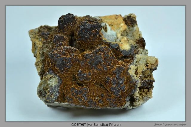 Mineral photo of Goethite from locality Příbram, Czech Republic
