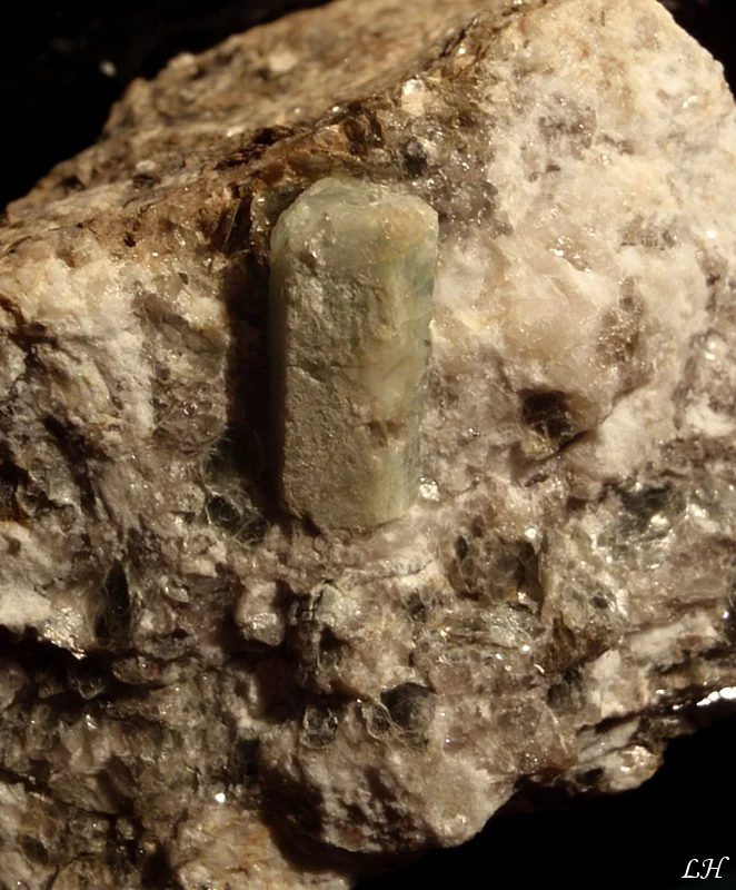 Mineral photo of Beryl from locality Maršíkov, Střelecký důl, Czech Republic