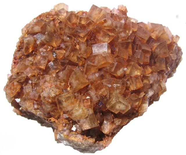Mineral photo of Fluorite from locality Krupka, Czech Republic