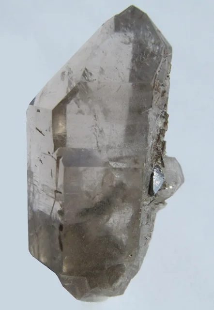 Anatase, Brookite, Quartz (var. smoky)