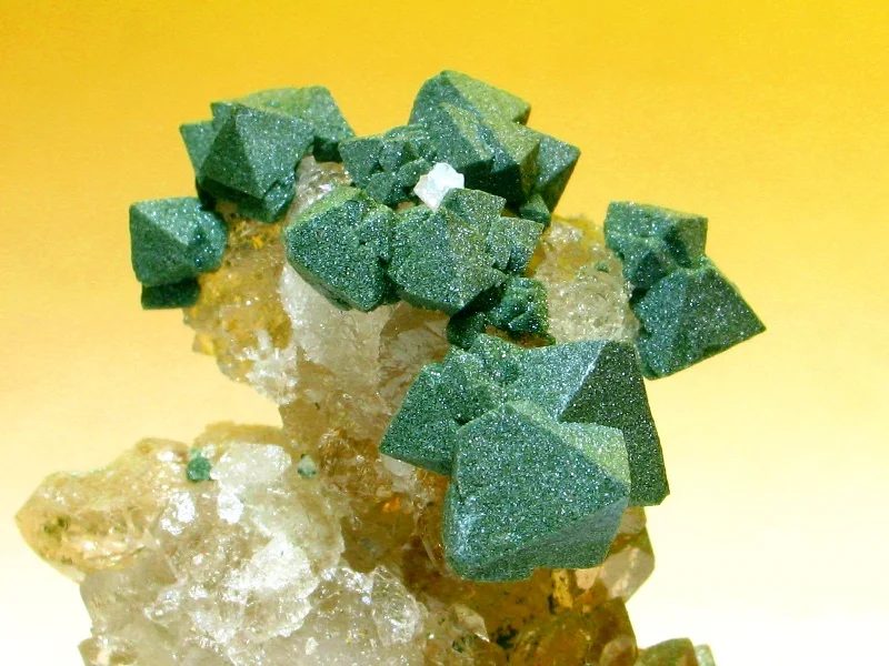Mineral photo of Fluorite from locality Mt. Blanc Massif, France