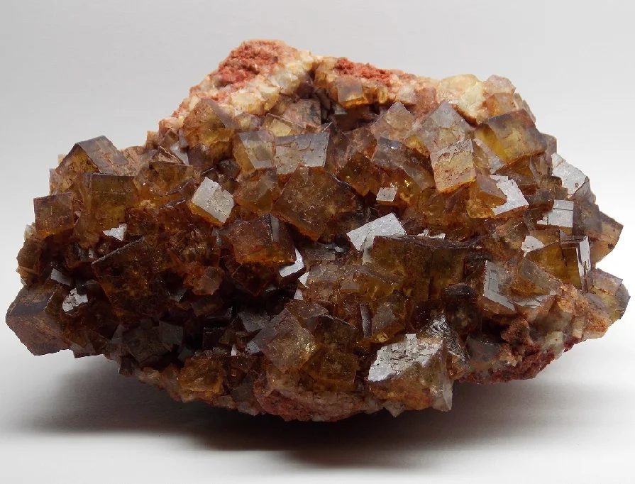 Mineral photo of Fluorite from locality Krupka, Czech Republic
